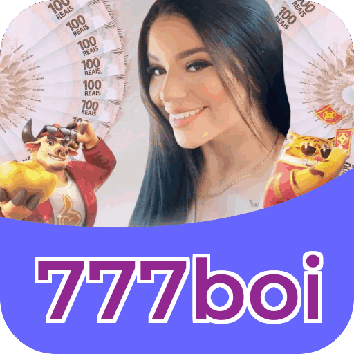 Interface do aplicativo 777boi mostrando jogos disponíveis no iOS e Android